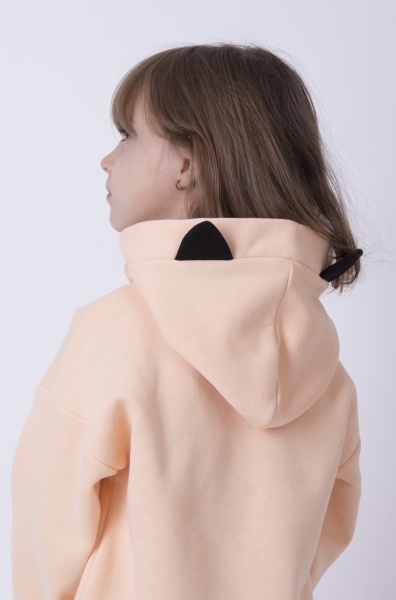 Туника для девочки Mevis 4383 р.98 бежевый 