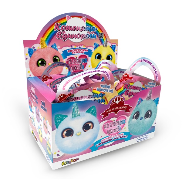 Игрушка-сюрприз Sbabam коллекционная Котята-единороги 159/CN21 