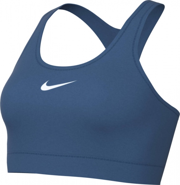 Бра Nike W NK SWSH MED SPT BRA DX6821-457 р.L блакитний