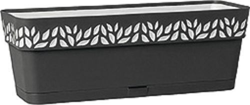 Ящик балконный Stefanplast Opera Cloe прямоугольный 9,5л (94403) графит 