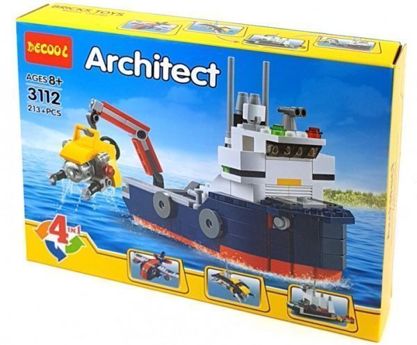 Конструктор Brick Спецтехніка 4 в 1 3112