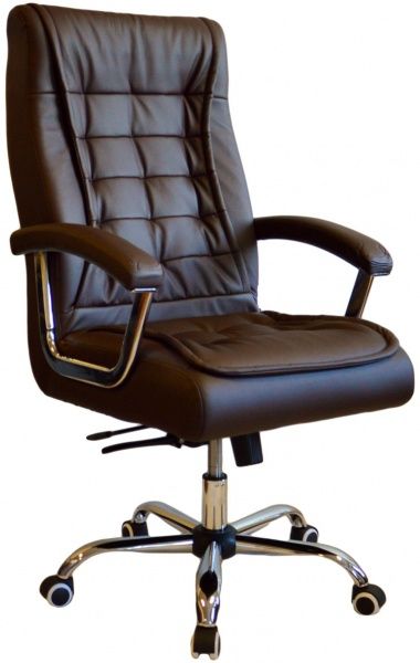 Крісло Примтекс Плюс Chicago chrome MF B-66 PK темно-коричневий 