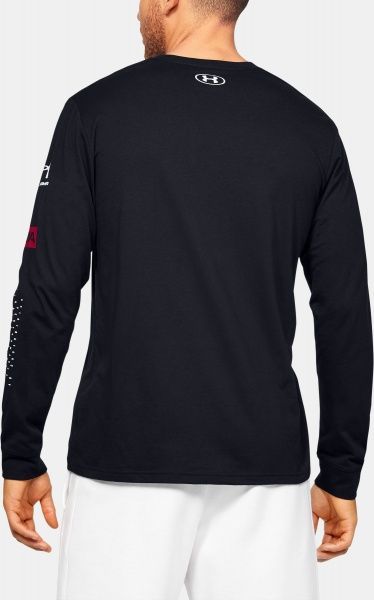Футболка Under Armour UA MULTI LOGO LS 1351623-001 M чорний