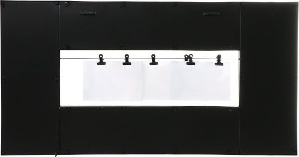 Коллаж для фото BW 10шт. с прищепками 10x15 см черный