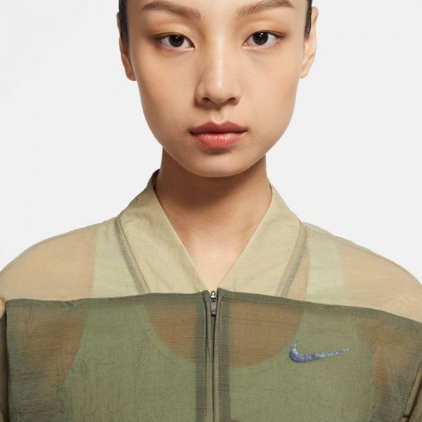 Джемпер Nike W NK ICNCLSH JACKET CU3048-380 р. XS зелений