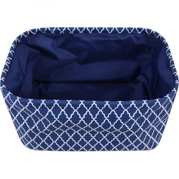 Корзина Ромб синий суб.849 38x26x22 см (749664) Bagland