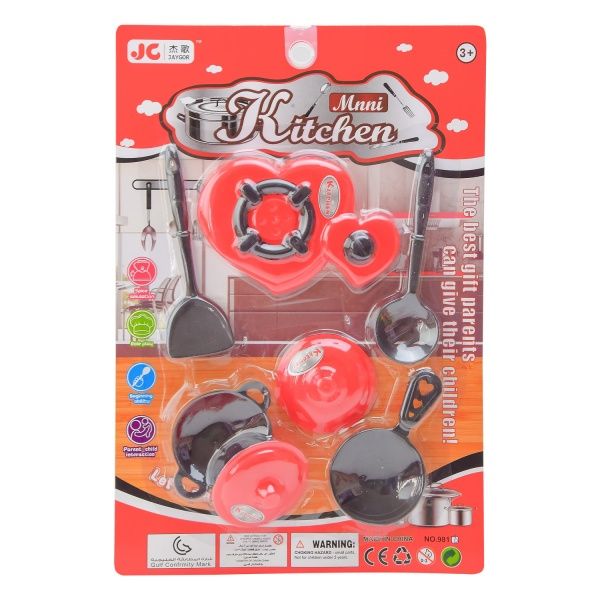 Игровой набор посуды 3 вида в ассортименте 9818