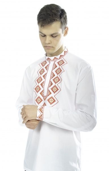 Вышиванка Эдельвика 181-20/09 белый р. XXL 