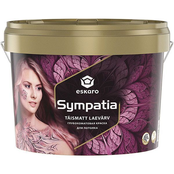 Краска Eskaro Sympatia белый 2,85л 3,86кг