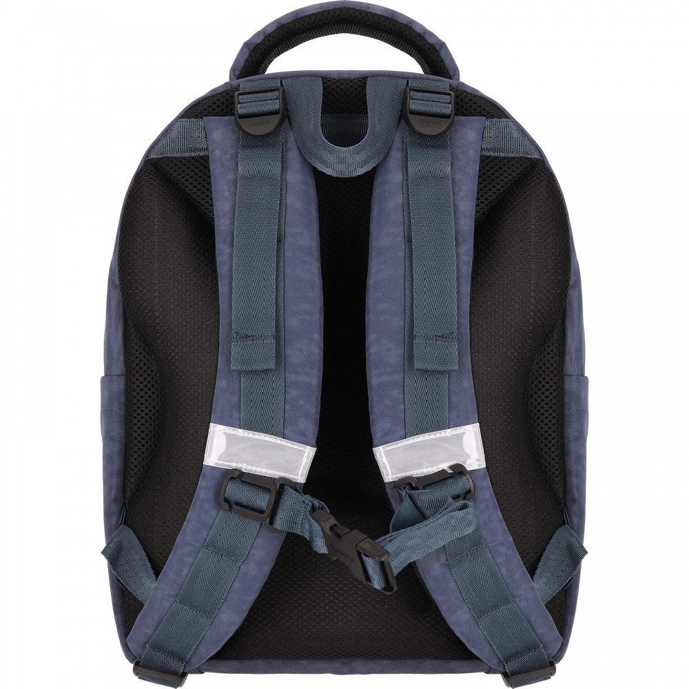 Рюкзак шкільний Bagland Кошеня в навушниках сірий 56566