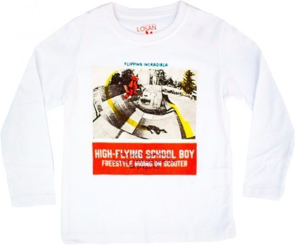 Футболка LOSAN р.92 білий 1355 