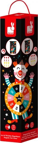 Игра магнитная Janod дартс Цирк J02074