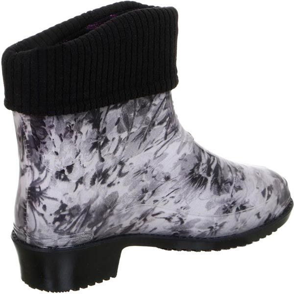 Полусапоги Alisa Line Цветы р.38 черный