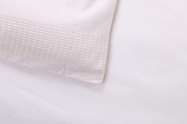Комплект постільної білизни Emboss 2 айворі Sesli Tekstil 