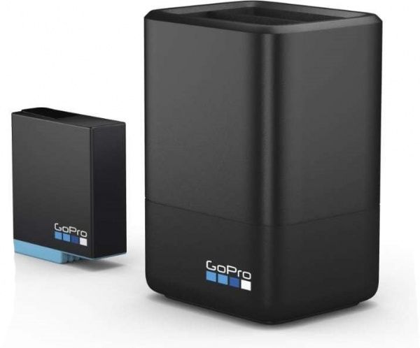 Зарядное устройство GoPro для двух аккумуляторных батарей hero9 black 