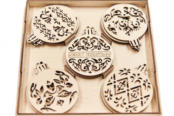 Набор подвесок Новый Год 22 см 8739