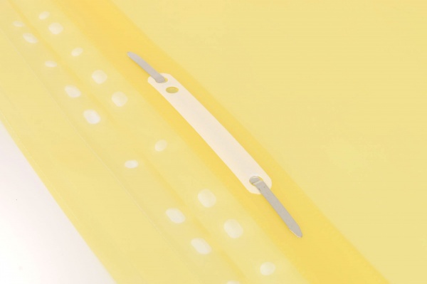 Скоросшиватель А4 с перфорацией желтый UP! (Underprice)