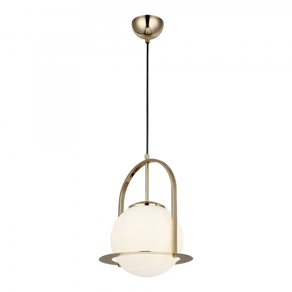 Люстра подвесная Vio Concept by LUCEA Lampon 1x40 Вт Е27 золотой 1552-80-11 