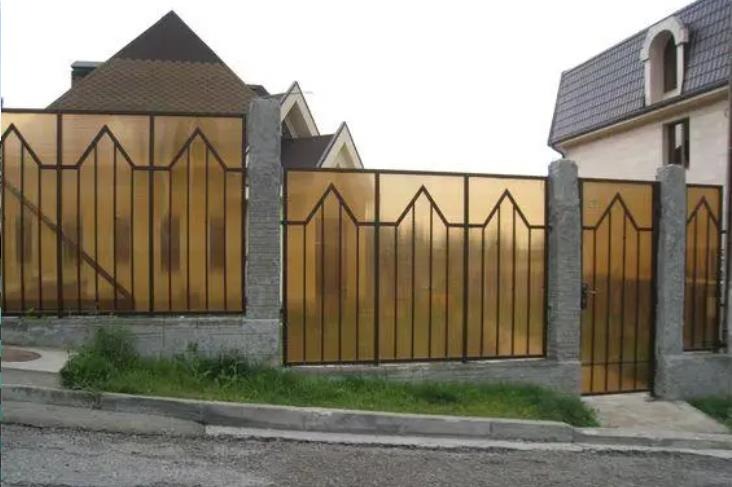 Шифер Волнопласт усиленый 10x2м x 0,6мм прямой бронзовый