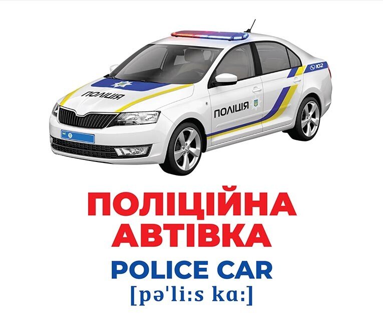 Набор учебный «Геній з пелюшок. Спецтранспорт» 482-307-615-163-8