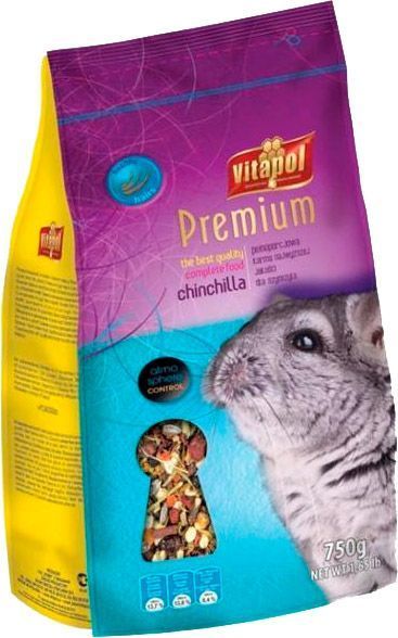 Корм Vitapol для шиншилл Премиум 0,75кг