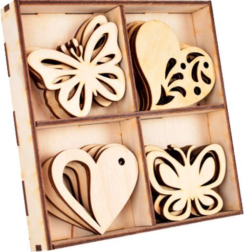 Набор для творчества фигурки для декорирования 20 шт 