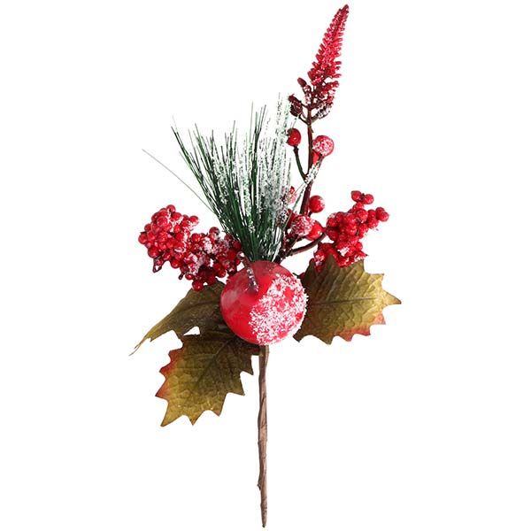 Ветка рождественская EYW15-087 29 см