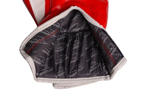 Боксерские перчатки PowerPlay р. 14 14oz 3018 красный