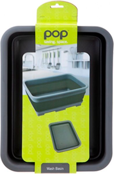 Контейнер для води Summit Pop Folding Wash Basin Black