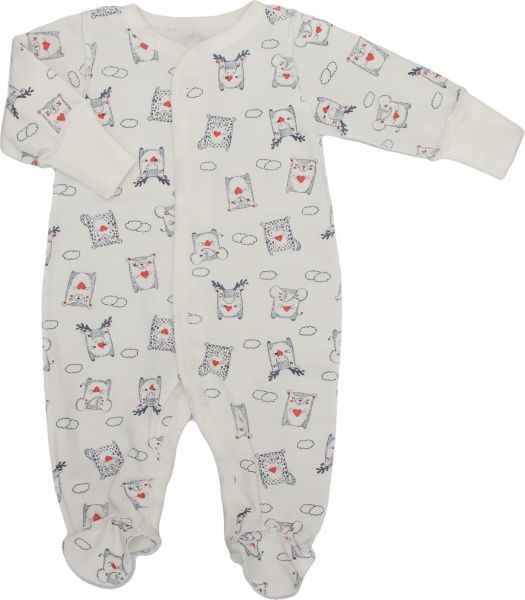 Боди Фламинго ясельный р.56 молочный 365-310 