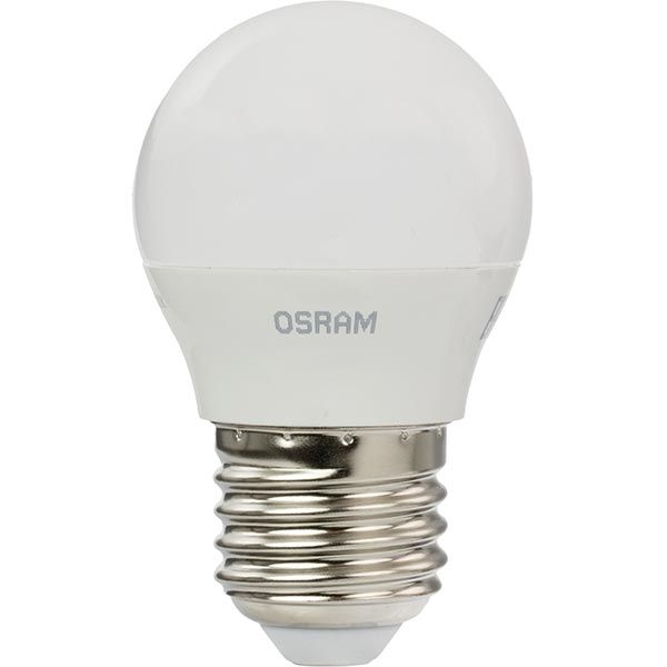 Лампа світлодіодна Osram 5,4 Вт Globe матова E27 220 В 2700 К 4052899971868 
