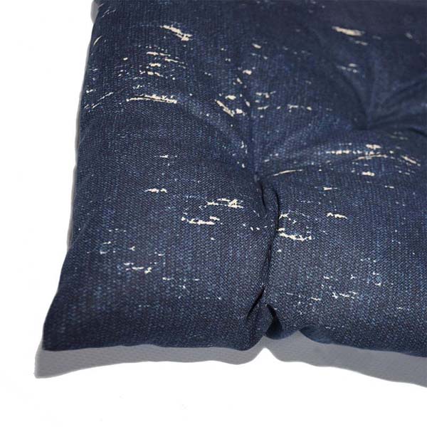 Подушка на стул Joy синяя La Nuit