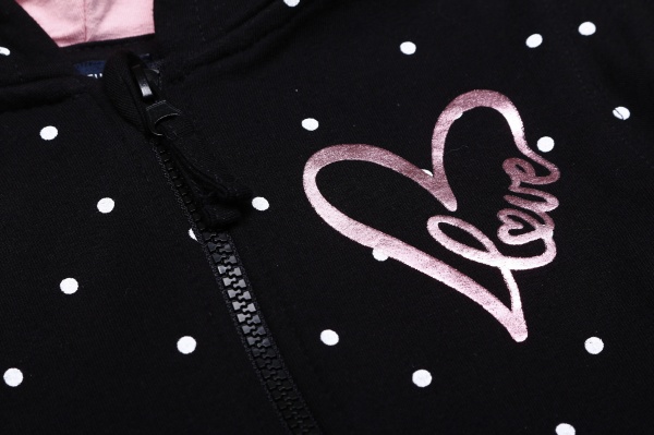 Худі для дівчинки Blue Seven р.116 чорний 764637 X * 98 