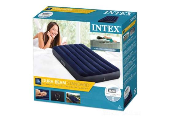 Ліжко надувне Intex 191х99 см синій