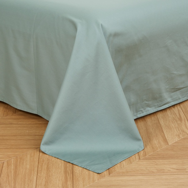 Комплект постільної білизни Solido 2 зелений La Nuit 