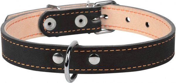 Ошейник Collar двойной 2х32-40 см черный