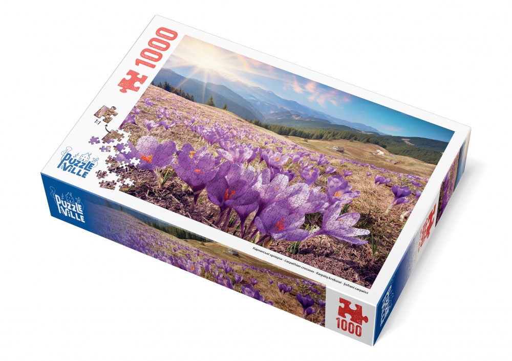 Пазл PUZZLEVILLE Карпатские крокусы 1000 элементов PZL1000_2