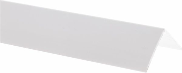 Куточок ПВХ зовнішній 5х17х2700мм білий