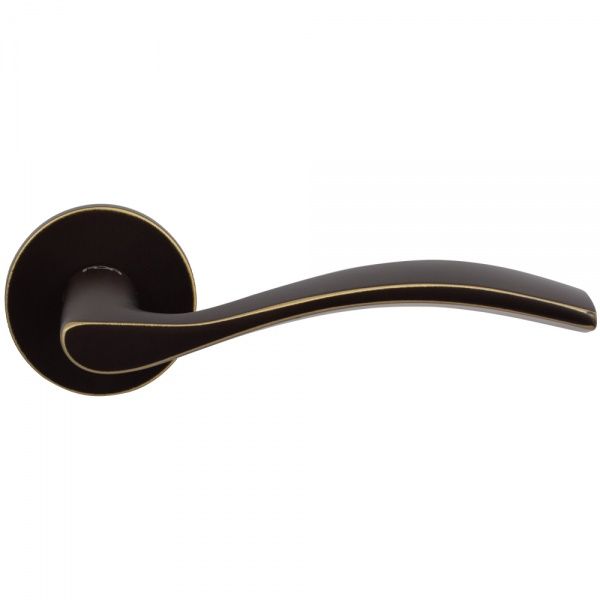 Ручка на розетке RDA Wave матовая бронза