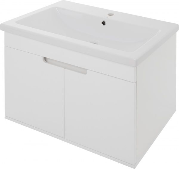 Тумба подвесная Мойдодыр СМАРТ 80-А с умывальником СОМО-80