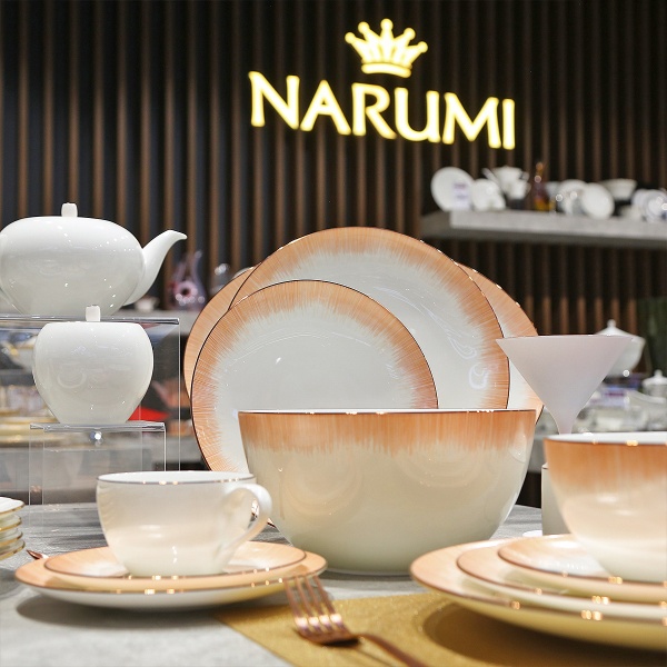 Сервіз столовий Glowing Copper 28 предметів на 6 персон Narumi
