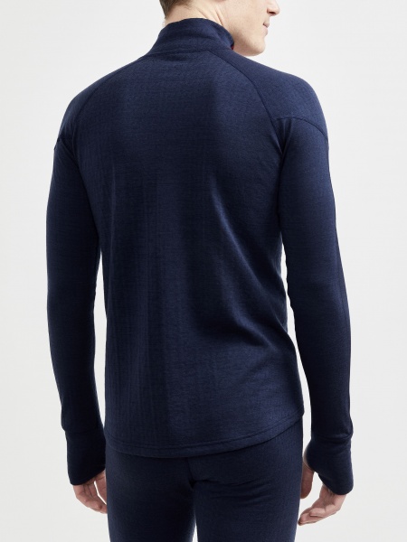 Футболка з довгим рукавом Craft ADV NORDIC WOOL HZ M 1911147-396488 р.L темно-синій