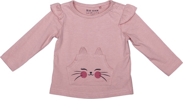 Реглан для дівчинки Blue Seven р.68 рожевий 950592 X * 98 