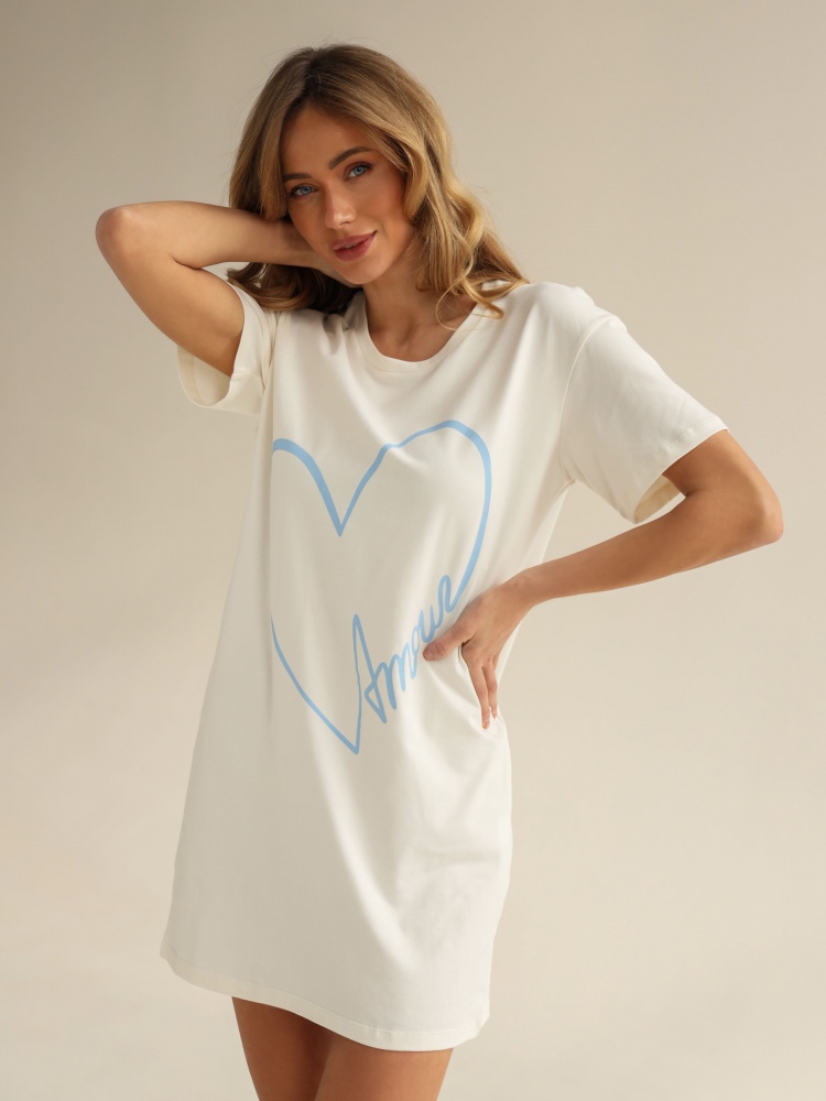 Футболка жіноча German Volf AMOUR 24021-1 р.M блакитний