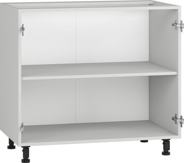 Тумба нижняя распашная 900x820x522 мм серый