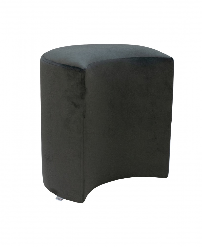 Пуф Примтекс Плюс MOON HL-95 400х400 мм серый