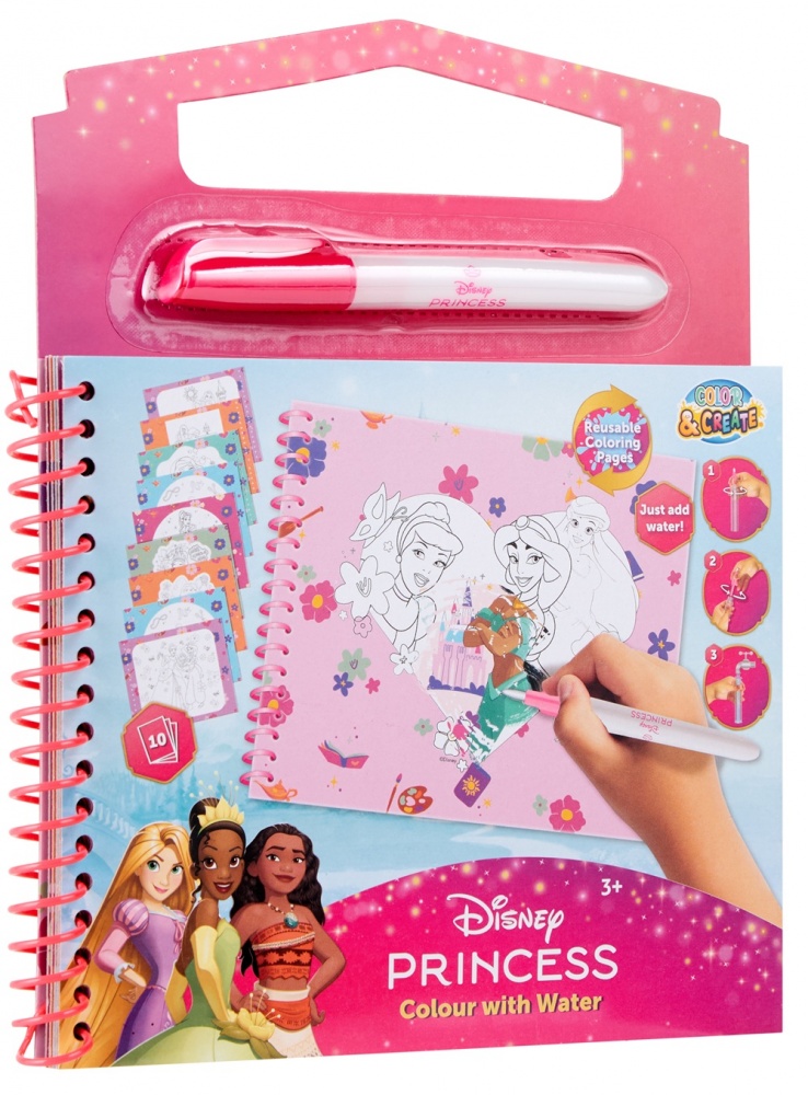 Розмальовка водяна Disney Princess DP24354