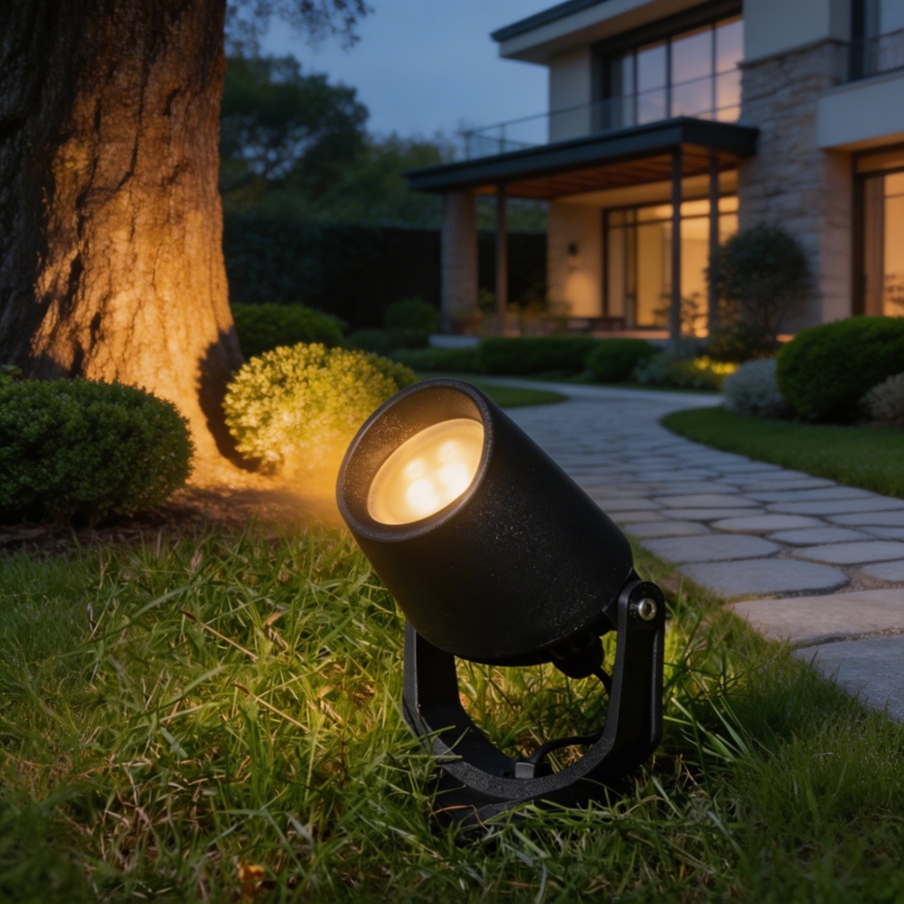 Светильник уличный напольный FUMAGALLI MINITOMMY-EL SPIKE CCT GU10 2,9 Вт IP66 черный