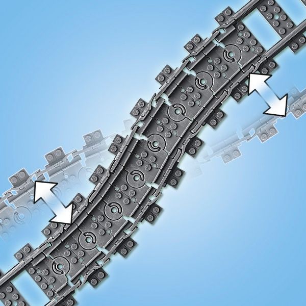 Конструктор LEGO City Рельсы 60205