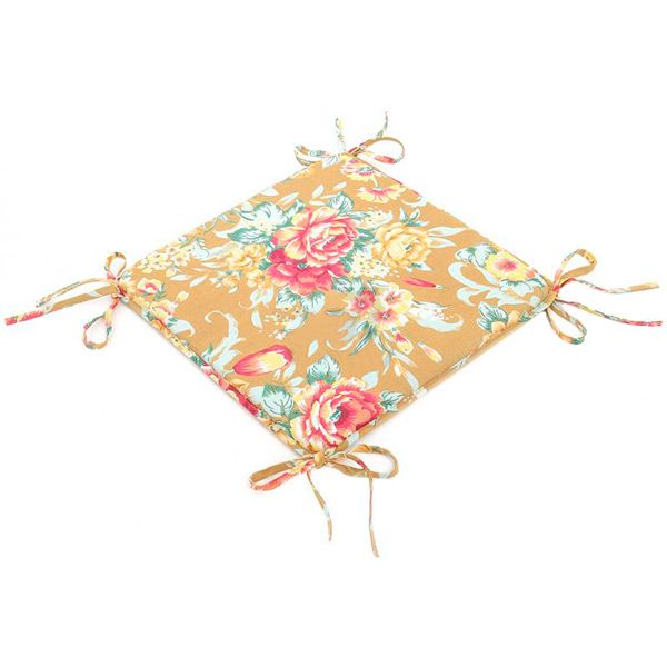 Подушка на стул Simple flowers 35x35x2